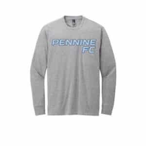 DISTRICT LIGHT GREY CREWNECK PENNINE LOGO