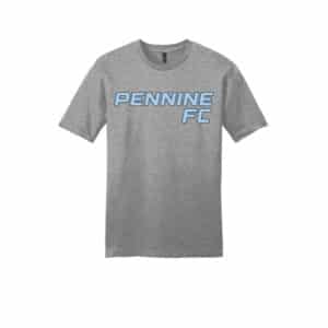 DISTRICT LIGHT GREY T-SHIRT PENNINE LOGO