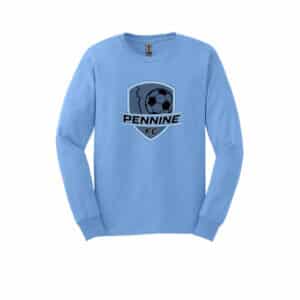 GILDANS CAROLINA BLUE LONG SLEEVE